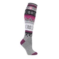 H.H.SOCKS LADIES JACQUARD LITE LONG BROUGHTON 2711