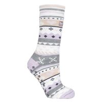 H.H. LADIES HEAT HOLDERS SOUL WARMING SOCKS NAVY PUR. 3099