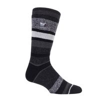 H.H.SOCKS MENS JACQUARD LITE BLOCK STRIPE 2506